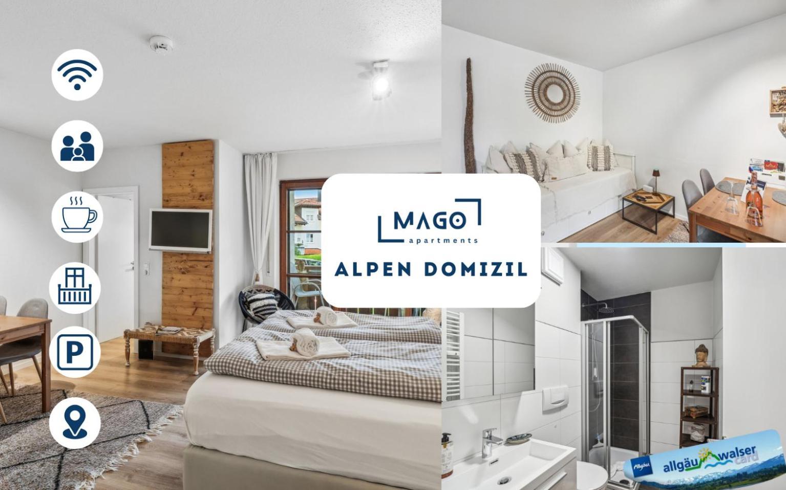 Apartamento Mago Alpen-Domizil Fuer 4, Zentral Oberstaufen Exterior foto